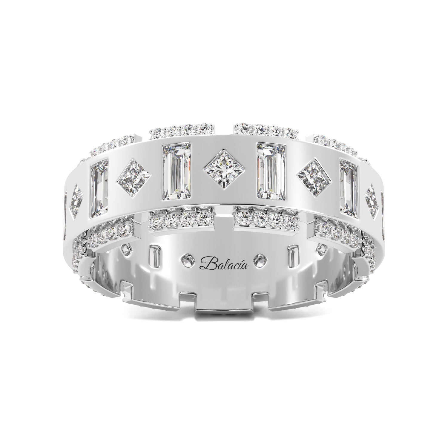 The Balacía Diamond Wedding Band 14k - Balacia