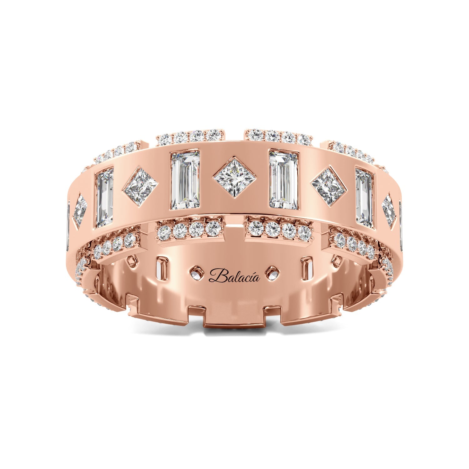 The Balacía Diamond Wedding Band 14k - Balacia