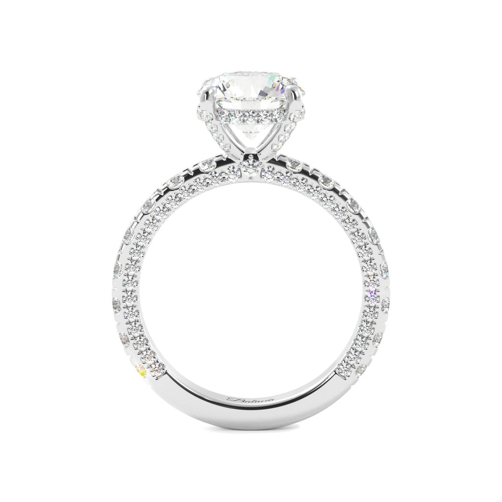 The Balacia Engagement Ring 2 Carat Triple Sided Diamond Ring - Balacia