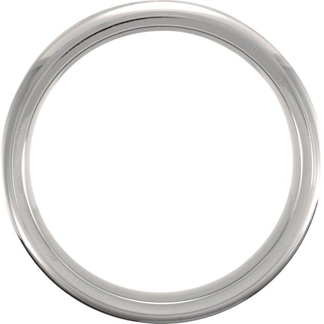 Titanium 7 mm Ridged Band - Balacia