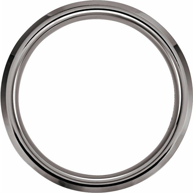 Tungsten 6 mm Satin & Polished Beveled - Edge Band - Balacia