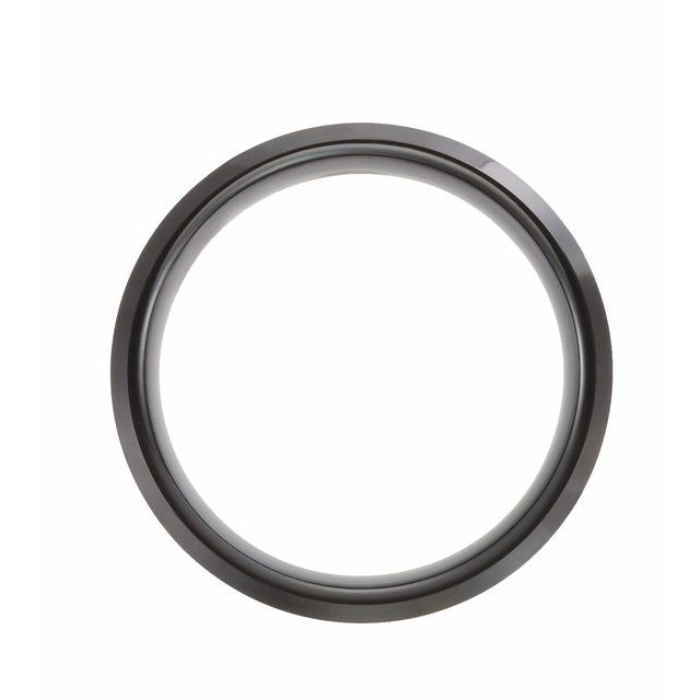 Tungsten 8 mm Black Immerse Plated Satin Finish Band - Balacia