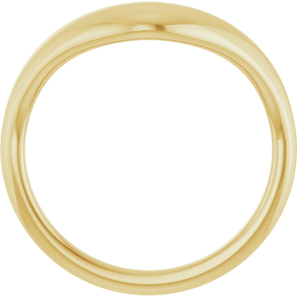 Unique Thick Bubbly Contour Wedding Band - Balacia