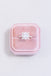 1.5 Carat Princess Cut Moissanite Engagement Ring 14k Rose Gold