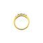 14K Yellow & White 3 mm Round Four-Stone Ring Mounting