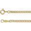 14K 2.25 mm Solid Curb Link 20" Chain