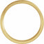14K Yellow 5 mm Grooved Band with Rope Edge