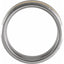 Tungsten Band with Imitation Gold Meteorite Inlay