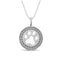 Diamond 1/10 CT TW Fashion Pendant in Sterling Silver