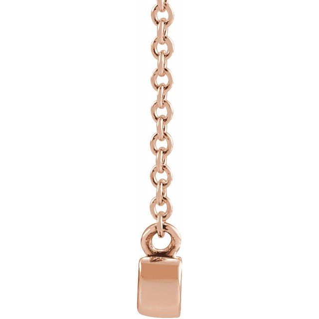 Ethic Goods Women's Dainty Stone Morse Code Necklace [mama] : Target