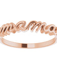 Mama Ring 14k Rose Gold