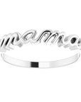Mama Ring Sterling Silver