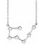 14K 1/6 CTW Diamond Taurus 16-18" Necklace