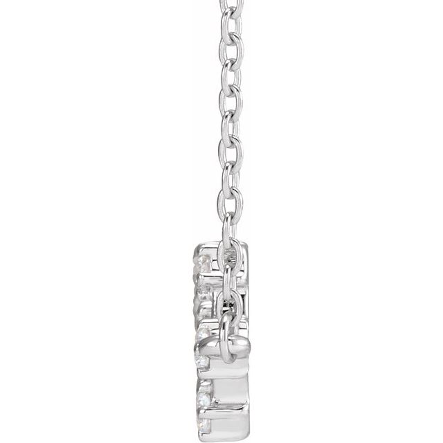 14K 1/4 CTW Diamond Scorpio 16-18" Necklace