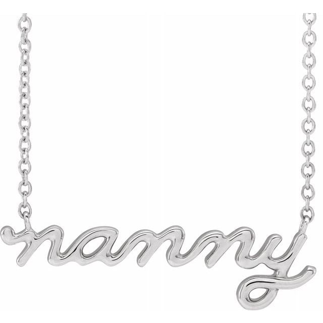 Nanny 14k Gold Necklace Gift