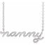 Nanny Sterling Silver Necklace Gift