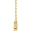 Sister 14k Yellow Gold Necklace Gift