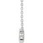 Sister 14k White Gold Necklace Gift