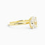 2.1 Carat Oval Cut Diamond Engagement Ring 14k Yellow Gold