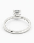 1.8 Carat Round Cut Diamond Engagement Ring 14k White Gold