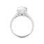 4 Carat Pear Moissanite Split Shank Engagement Ring