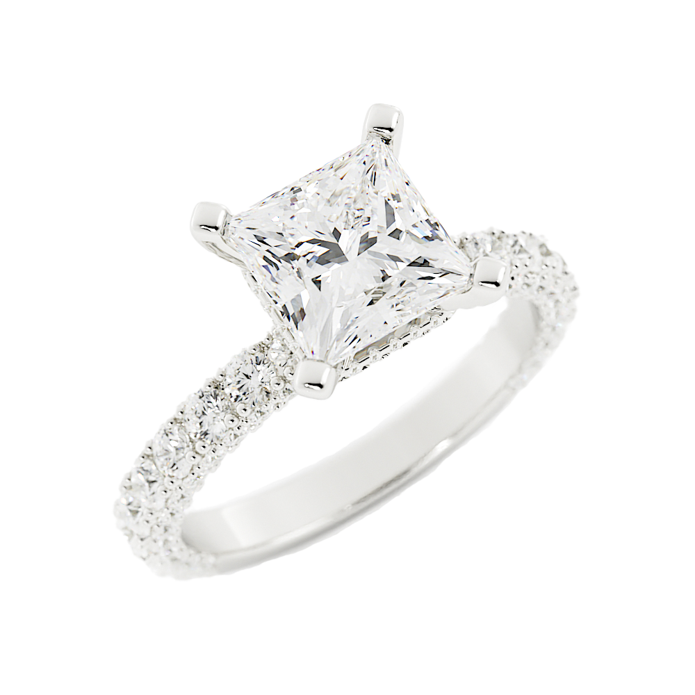 elegant diamond ring, transparent background 27148024 PNG